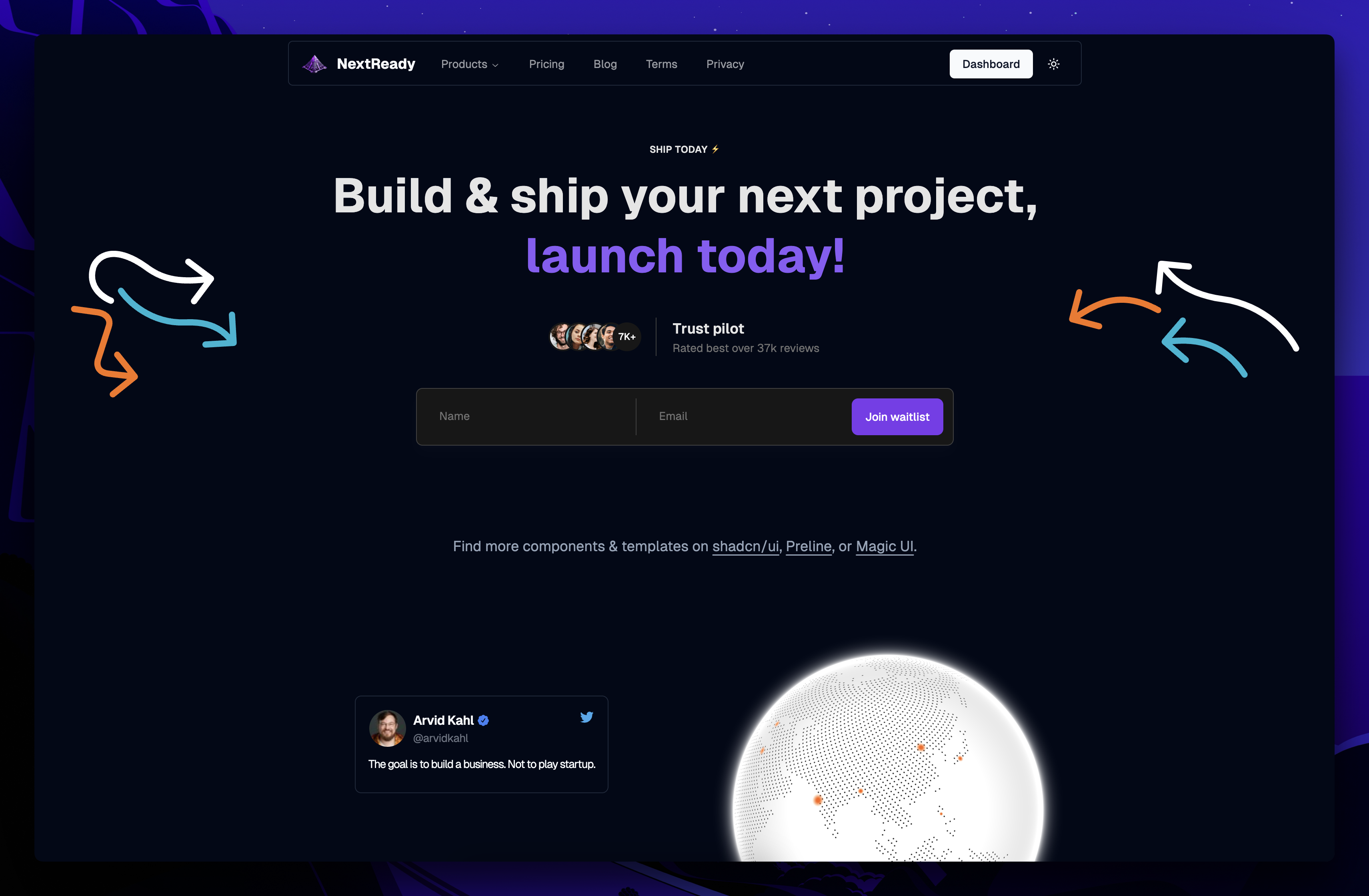 Landing Page