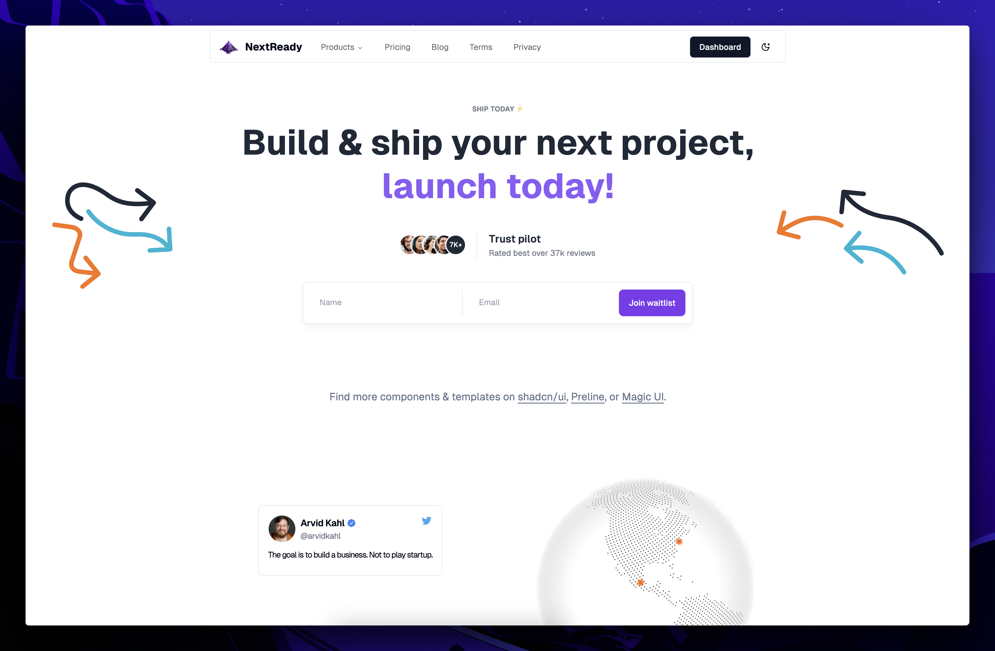 Landing Page